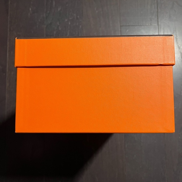 Hermes large size empty box shoe box case decoration storage orange - Picture 6 of 12